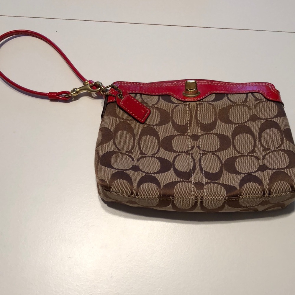 Authentic Coach wristlet